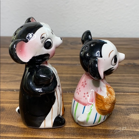 Vintage japan Mice Salt and Pepper shakers - Picture 9 of 16